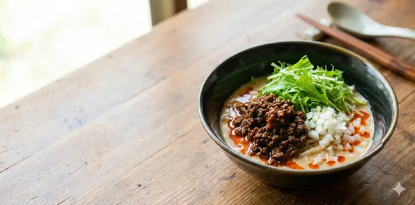 【鉄人風】クリーミーな冷やし担々麺の写真