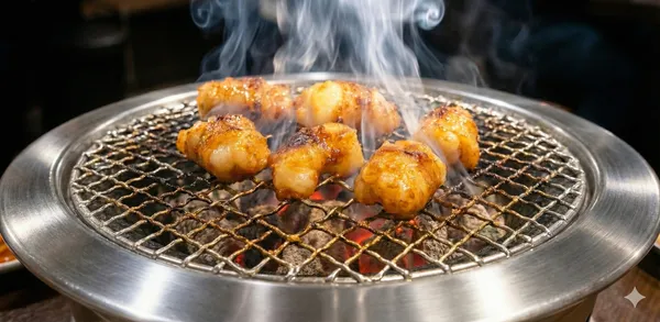 ホルモンの漬けダレ（味噌味）の写真