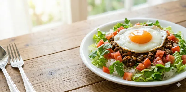 コストコ無塩シーズニングで簡単タコライスの写真